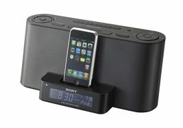 Sony Dream Machine Speaker Alarm Clock Radio Dock ICF-C1iPMK2, Black, Co... - £90.49 GBP
