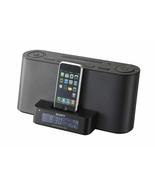 Sony Dream Machine Speaker Alarm Clock Radio Dock ICF-C1iPMK2, Black, Co... - £91.13 GBP