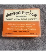 JOHNSON&#39;S Foot Soap Powder - 4 oz 4 Packets Open Box Discontinued - $1,876.31 MXN