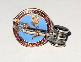 Vintage American Physician&#39;s Art Association President&#39;s Tie Tack Pin - £6.38 GBP