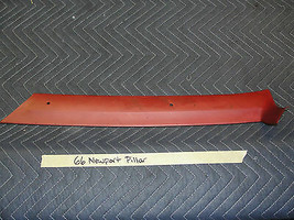 OEM 66 Chrysler Newport METAL WINDSHIELD A PILLAR TRIM MOLDING - $39.59