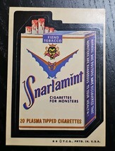 Topps Wacky Packages Snarlamint 3rd Series 1973 Sticker Vintage Original - $20.33 CAD