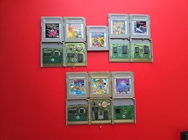 Game Boy Lot 8 Games Mario Land 1 2 Mega Man III Tetris Mickey Mouse Mor... - $2,212.52 MXN