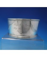 Silverplate Wine Coaster w/ Names and Date Inscriptions 1833, 1884, 1951... - $5,255.21 MXN