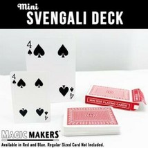 Mini Card Decks:  Svengali Deck and Stripper Deck - Available in Red or Blue! - £4.76 GBP