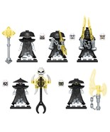 5pcs Ninjago Forbidden Five Rox Zarkt Nokt Kur Drix Minifigures Minifigs... - $13.99