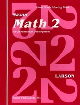 Saxon Math 2: An Incremental Development Home Study Meeting Book [Paperb... - $25.74