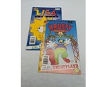 Lot Of (2) Simpsons Comics Bongo Group Lisa Comics #1 Krusty Comics #2 - £28.17 GBP