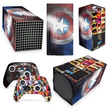 Gng Hero Shield Skins Compatible With Xbox Series X Console Decal Vinal Sticker - £30.10 GBP