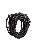 Lote de 10 piezas de cuerda de oración negra ortodoxa griega hecha a man... - $51.40