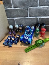 PJ Masks Catboy Deluxe Cat Car with Figures And Watch 15 Pieces - £26.30 GBP