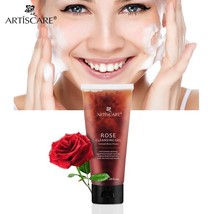 Rose Cleansing Gel Facial Cleanser Blackhead Removal Shrink Pores Face W... - £13.20 GBP