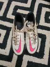 Nike Phantom White And Pink Football shoes for women  Size 1.5uk - £17.69 GBP