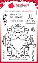 Woodware Clear Stamps 4&quot;X6&quot;-Professor Gnome FRS1010 - £20.10 GBP