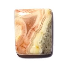22.14 Carats TCW 100% Natural Beautiful Crazy Lace Agate Cushion cabochon Gem by - £13.35 GBP