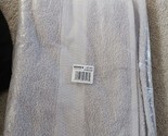 Pack of  2 The Big One Solid Bath Towel 30&quot; x 54&quot; 100% Cotton Grey - £15.96 GBP