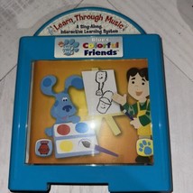 Mattel Learn Through Music Blues Clues Colorful Friends Cartridge Untested - $14.95