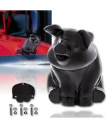 Black Pig Hog Hood Ornament Emblem Car Semi Truck Big Rig Vintage Hot Ra... - $104.20 CAD
