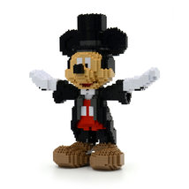 Micky Mouse (Disney Classic) Brick Sculpture (JEKCA Lego Brick) DIY Kit - £61.63 GBP