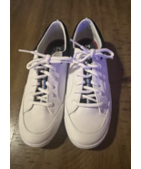 Keds White Leather Walking Sneakers Shoes Womens Size 8.5 (WH19897M) - $466.22 MXN