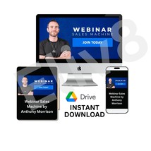 Webinar Sales Machine by Anthony Morrison | Boost Your Sales with Expert... - £25.17 GBP