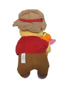 Disney Winnie The Pooh Halloween Scarecrow Pumpkin Piglet Plush 2001 13&quot; - $24.05