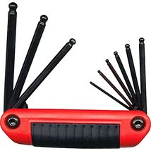 Eklind 5/64 to 1/4 in. SAE Ergo Fold 9 in 1 Ball End Hex Key Set 9-Piece - $16.95