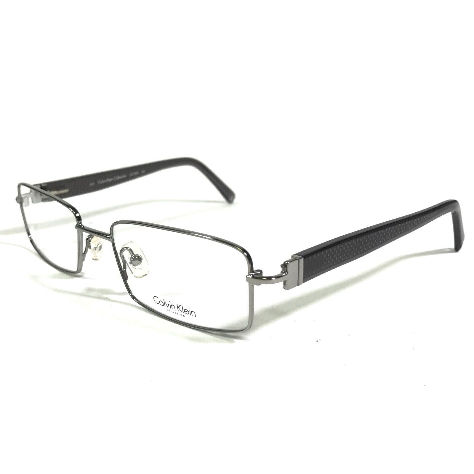 Primary image for Calvin Klein CK7228 033 Eyeglasses Frames Grey Silver Rectangular 52-18-140