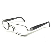 Calvin Klein CK7228 033 Eyeglasses Frames Grey Silver Rectangular 52-18-140 - $46.54