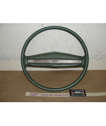 OEM 74 Buick Apollo STEERING WHEEL WITH HORN PAD **TESTED** - GREEN - £155.36 GBP