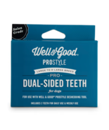 WELL &amp; GOOD PROSTYLE Dual-Sided Teeth Deshedding Replacement DOGS LARGE ... - £14.29 GBP