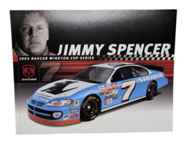 Jimmy Spencer 2003 Nascar Winston Cup Series Promo Hero 11&quot; X 8.5&quot; Card - $8.90