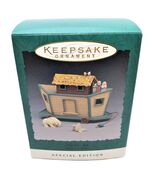 Hallmark Keepsake Ornament Noah&#39;s Ark Vintage 1994 Three Piece Set Speci... - $17.95