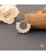 Sara 14K Gold Invisible Setting Septum with Round Lab Grown Diamond nose... - $284.00
