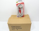 6x Woods 5984 25-PIN Switch Box Cable 10&#39; Male to Male for Serial or Par... - $35.99