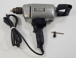 *Y) Vintage Sears Craftsman 1/2" Electric Reversible Drill 315.11390 3/4... - $24.74