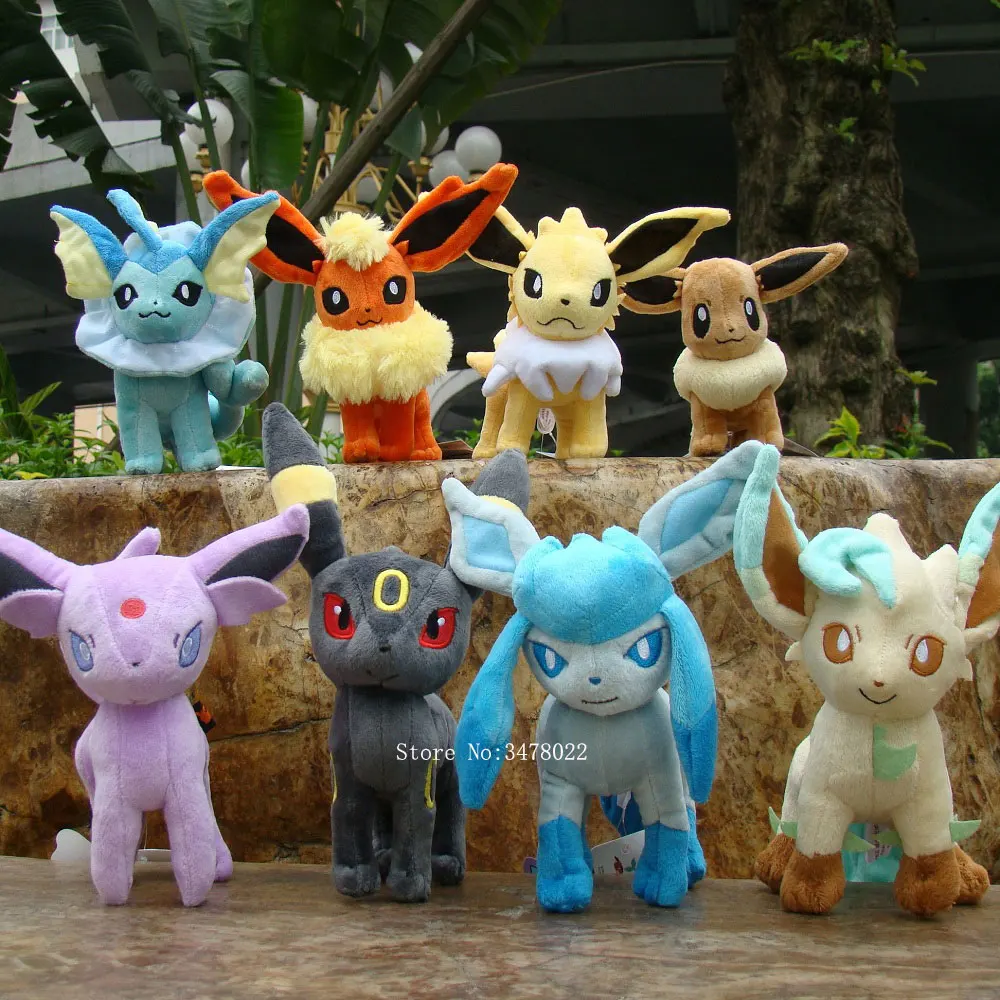 Pokemon Eeveelution Shiny Eevee Sylveon Vaporeon Espeon Umbreon Fuse Jolteon - £11.81 GBP+