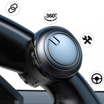 Turning Steering Wheel Booster Spinner Knob 360 Degree Rotation ing Power Handle - £35.87 GBP