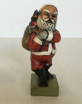 Vintage ceramic santa with presents figurine Christmas holiday collectib... - £15.67 GBP