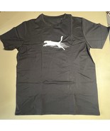 Unbranded Short Sleeve T-Shirt Men’s XL Black With A Big Cat On The Front - $235.79 MXN