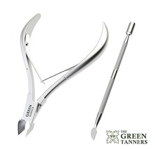 Professional Cuticle Trimmer with Cuticle Pusher Nail Cuticle Nipper Sharp - £14.42 GBP
