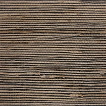 Dundee Deco DTAZ-E8034 Rustic Black Light Beige Faux Runner Natural Grasscloth W - £128.09 GBP