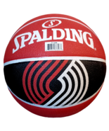 Portland Trail Blazers Spalding NBA Courtside Team Outdoor Basketball - £31.90 GBP