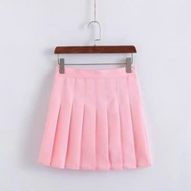 DARK GREEN Pleated Skirt Outfit Women Girls Plus Size Pleated Mini Skirt image 13