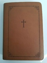 Holy Bible NIV Zondervan Compact Pocket Bible Tan Italian Duo Tone Biblica - £14.14 GBP