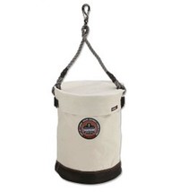 Ergodyne Arsenal 5740 Leather Bottom Tool Bucket  12.5&quot;D 17&quot;H Carpenter ... - $365.07 MXN