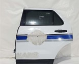 Rear Left Door White Interceptors 1 Dent OEM 2011 2019 Ford Explorer Tru... - £565.22 GBP