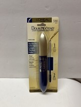 L'oreal Double Extend Lash Boosting With Serum Mascara #590 Black - $17.81