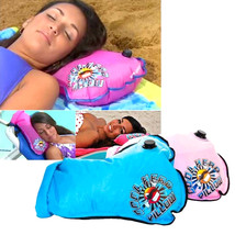 Cool Head™ Refillable Beach Water Pillow – Blue - £1.99 GBP