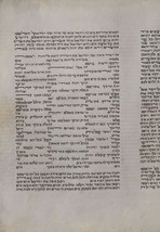 Authentic Antique Sefer Torah Scroll Beit Yosef - £15,261.44 GBP